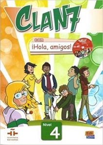 ???? ???? Clan 7 Con Hola Amigos: Students Book 4 