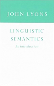 ???? ???? ???? Linguistics Semantics an Introduction