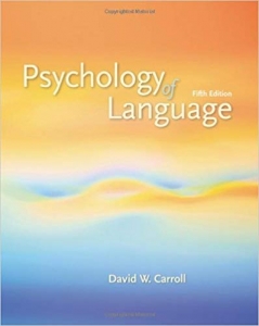 خرید کتاب زبان Psycholinguistics: A Resource Book for Students Psychology of Language 5th Edition