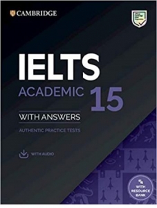 کتاب آزمون آیلتس کمبریج آکادمیک Cambridge English IELTS 15 Academic + CD با تخفیف 50 درصد