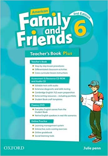 ???? ???? ????? ??? ????? American Family and Friends 6 (2nd) Teachers book+CD 