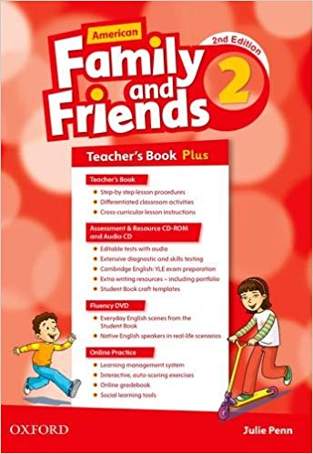 ???? ???? ????? ??? ????? American Family and Friends 2 (2nd) Teachers book+CD 