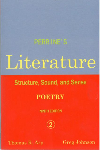 ???? ???? Perrines Literature Structure, Sound, and Sense Poetry 2 Ninth Edition