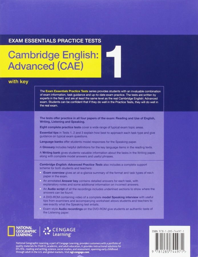 ???? ???? ??????? Exam Essentials Practice Tests Advanced (CAE) 1+CD