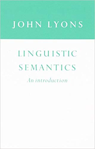 ???? ???? ???? Linguistics Semantics an Introduction