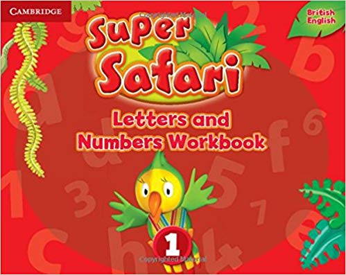 ??????? ???? ???? ?????? ???? ??? ?????? Super Safari 1 Letters and Numbers Workbook  