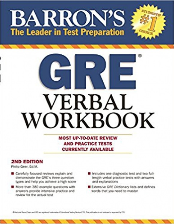 ???? ?????? ?? ?? ?? ????? ??? ??? Barrons GRE Verbal Workbook 2nd 