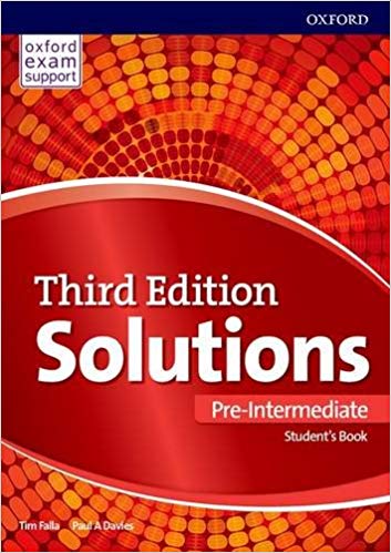 ???? ?????? ??? ????????? ?????? ??? Solutions Pre-Intermediate 3rd (???? ???? ???? ???? ??? ? ???? ????) ?? ????? 50 ????