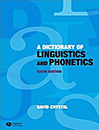???? ???? A Dictionary Of Linguistics and Phonetics Sixth Edition