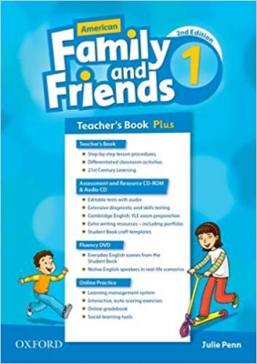 ???? ???? ????? ??? ????? American Family and Friends 1 (2nd) Teachers book+CD