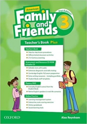 ???? ???? ????? ??? ????? American Family and Friends 3 (2nd) Teachers book+CD